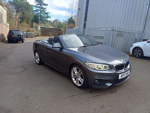 BMW 2 Series Convertible 2.0 220d M Sport Euro 6 (s/s) 2dr