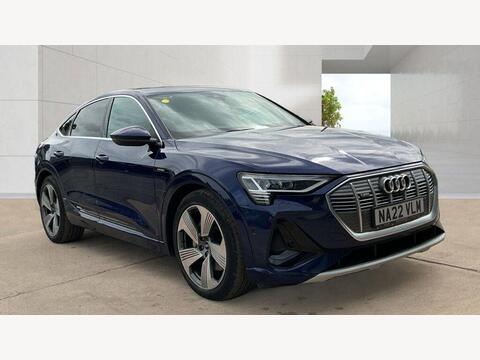 Audi e-tron SUV 55 S line Sportback Auto quattro 5dr 95kWh (11kW Charger)