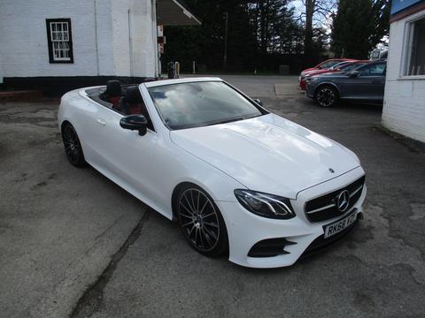 Mercedes-Benz E Class Convertible 2.0 E300 AMG Line Cabriolet G-Tronic+ Euro 6 (s/s) 2dr