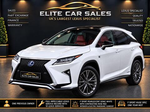 Lexus RX SUV 3.5 450h V6 F Sport CVT 4WD Euro 6 (s/s) 5dr