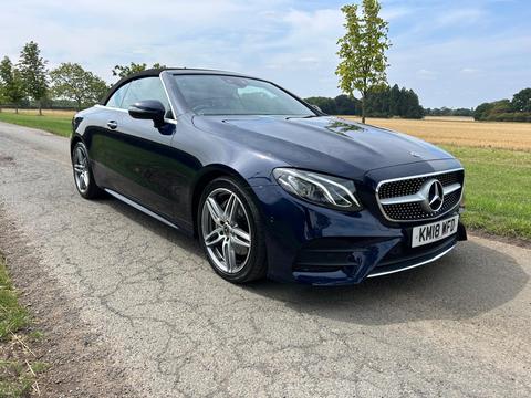 Mercedes-Benz E Class Convertible 2.0 E220d AMG Line (Premium) Cabriolet G-Tronic+ Euro 6 (s/s) 2dr