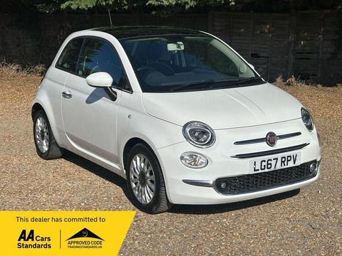 Fiat 500 Hatchback 1.2 Lounge Euro 6 (s/s) 3dr