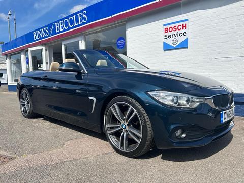 BMW 4 Series Convertible 2.0 420d SE Auto Euro 6 (s/s) 2dr