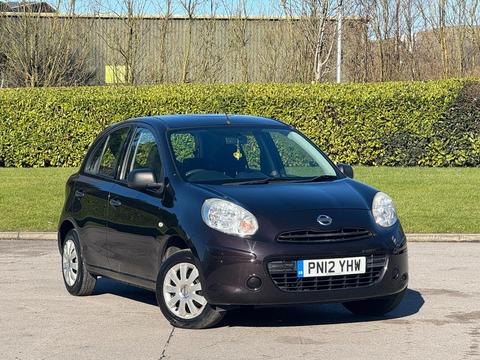 Nissan Micra Hatchback 1.2 DIG-S Visia Euro 5 (s/s) 5dr (AC)