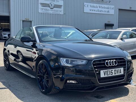 Audi A5 Cabriolet Convertible 2.0 TDI S line Special Edition Plus Multitronic Euro 5 (s/s) 2dr