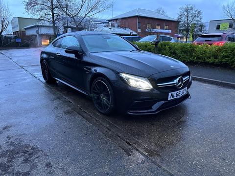 Mercedes-Benz C Class Coupe 4.0 C63 V8 BiTurbo AMG (Premium) SpdS MCT Euro 6 (s/s) 2dr