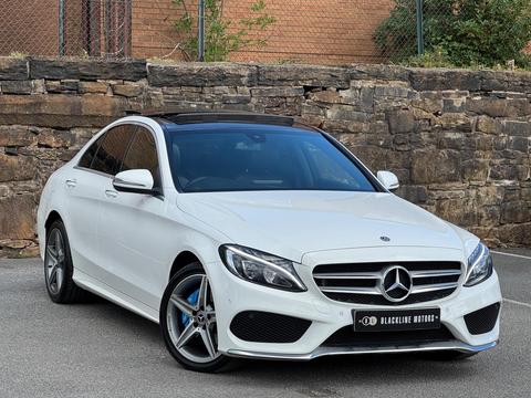 Mercedes-Benz C Class Saloon 2.1 C220d AMG Line (Premium) G-Tronic+ 4MATIC Euro 6 (s/s) 4dr