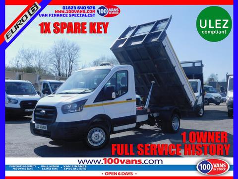 Ford Transit Tipper 2.0 350 EcoBlue Leader RWD L2 Euro 6 (s/s) 2dr (1-Stop)