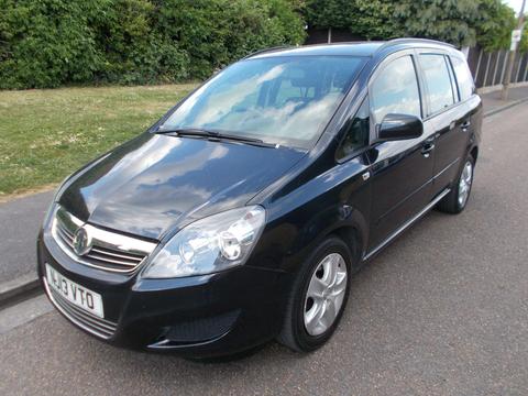 Vauxhall Zafira MPV 1.6 16V Exclusiv Euro 5 5dr