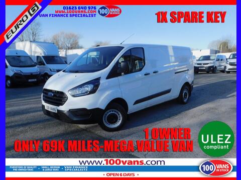 Ford Transit Custom Panel Van 2.0 300 EcoBlue Leader L2 H1 Euro 6 (s/s) 5dr