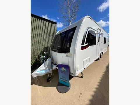 Lunar Lexon 640 Tourer 12 months warranty, full starter pack, fixed single bed twin axel touring caravan