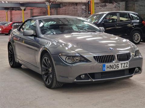 BMW 6 Series Convertible 4.8 650i V8 Sport Auto Euro 4 2dr