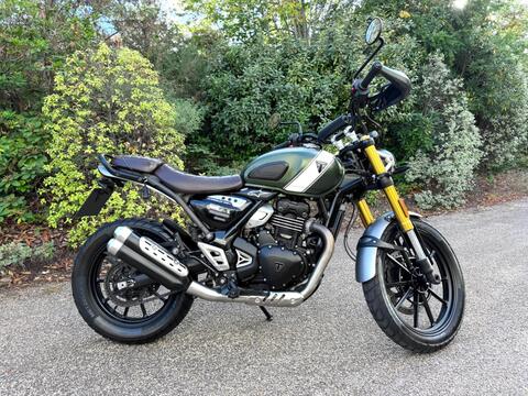 Triumph Scrambler 400 X Roadster/Retro 400 Modern Classics X-ring Euro 5