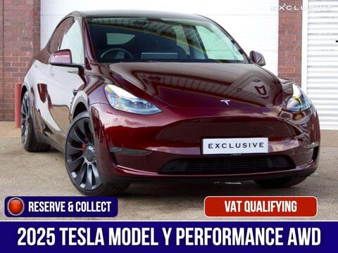 Tesla Model Y SUV (Dual Motor) Performance Auto 4WDE 5dr