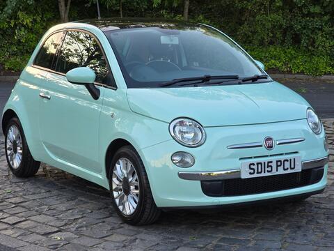 Fiat 500 Hatchback 1.2 Lounge Euro 6 (s/s) 3dr