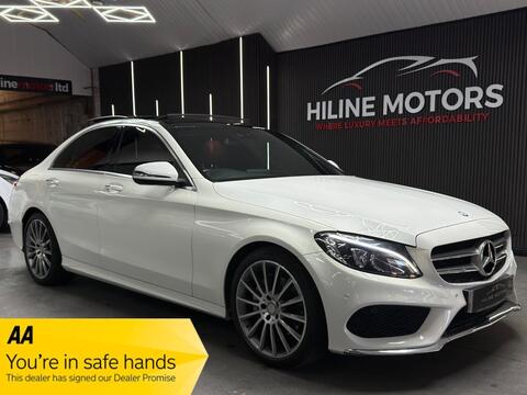Mercedes-Benz C Class Saloon 2.0 C200 AMG Line (Premium Plus) 7G-Tronic+ Euro 6 (s/s) 4dr