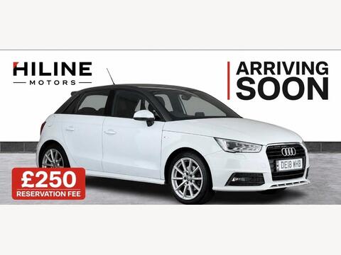 Audi A1 Hatchback 1.6 TDI S line Sportback S Tronic Euro 6 (s/s) 5dr (Nav)