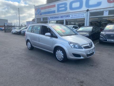 Vauxhall Zafira MPV 1.6 16V Exclusiv Euro 5 5dr