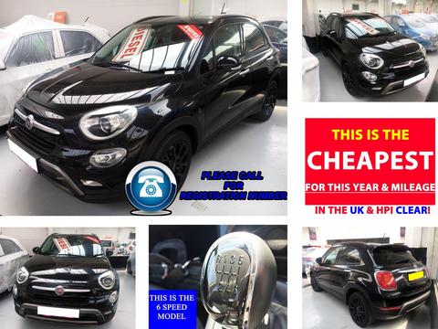 Fiat 500X SUV 1.6 MultiJetII Cross Plus Euro 6 (s/s) 5dr