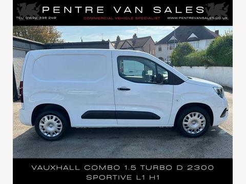 Vauxhall Combo Panel Van 1.5 Turbo D 2300 Sportive L1 H1 Euro 6 4dr