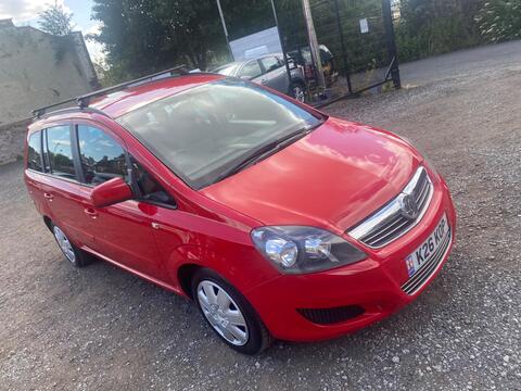 Vauxhall Zafira MPV 1.6 16V Exclusiv Euro 5 5dr