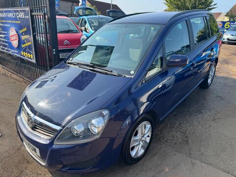 Vauxhall Zafira MPV 1.6 16V Exclusiv Euro 5 5dr