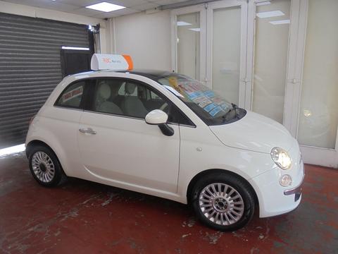 Fiat 500 Hatchback 1.2 Lounge Dualogic Euro 6 (s/s) 3dr