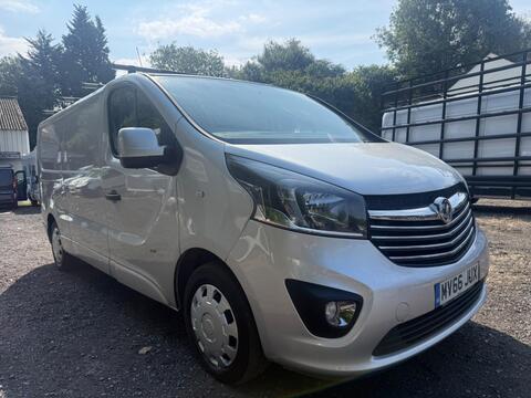 Vauxhall Vivaro Panel Van 1.6 CDTi 2900 BiTurbo ecoFLEX Sportive L2 H1 Euro 5 (s/s) 5dr