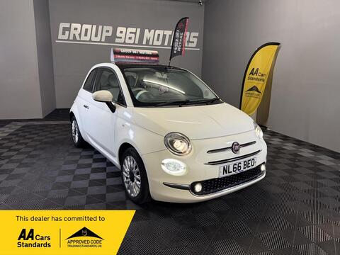 Fiat 500 Hatchback 1.2 Lounge Euro 6 (s/s) 3dr