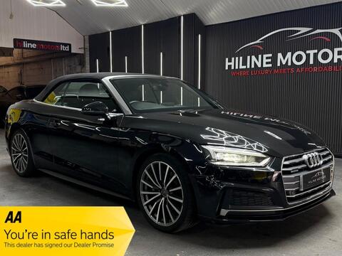 Audi A5 Cabriolet Convertible 2.0 TDI S line S Tronic quattro Euro 6 (s/s) 2dr