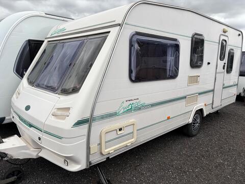 Sterling Europa Tourer 500 lightweight fixed bed/ dinette service starter pack new tyres