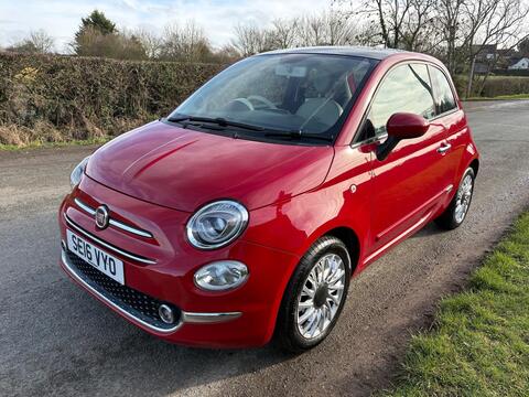 Fiat 500 Hatchback 1.2 Lounge Euro 6 (s/s) 3dr