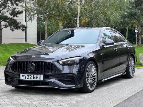 Mercedes-Benz C Class Saloon 1.5 C200h MHEV AMG Line (Premium) G-Tronic+ Euro 6 (s/s) 4dr