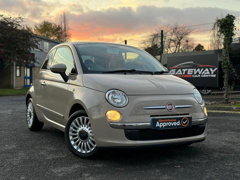 Fiat 500 Hatchback 1.2 Lounge Dualogic Euro 6 (s/s) 3dr