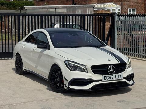Mercedes-Benz CLA Saloon 2.0 CLA45 AMG Coupe SpdS DCT 4MATIC Euro 6 (s/s) 4dr