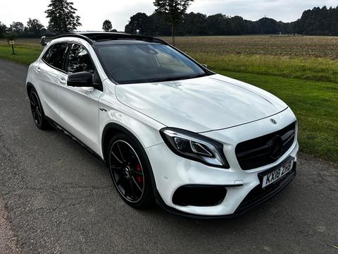 Mercedes-Benz GLA SUV 2.0 GLA45 AMG (Premium) SpdS DCT 4MATIC Euro 6 (s/s) 5dr