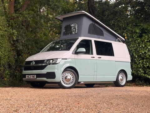 Volkswagen Transporter Van Conversion T6.1 SWB Retro Surfwagon 6 Seat 4 Berth EU6