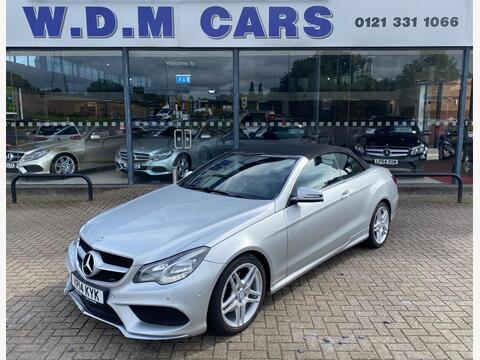 Mercedes-Benz E Class Convertible 2.1 E250 CDI AMG Sport Cabriolet G-Tronic+ Euro 5 (s/s) 2dr