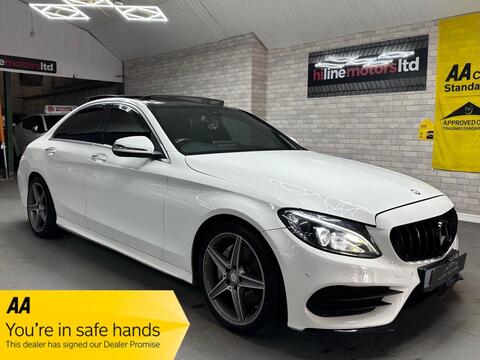 Mercedes-Benz C Class Saloon 2.1 C220d AMG Line (Premium) G-Tronic+ Euro 6 (s/s) 4dr