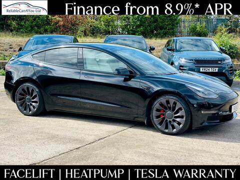 Tesla Model 3 Saloon (Dual Motor) Performance Auto 4WDE 4dr (Performance Upgrade)