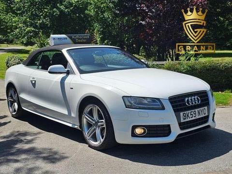 Audi A5 Cabriolet Convertible 2.0 TDI S line Euro 5 (s/s) 2dr
