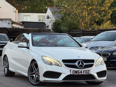 Mercedes-Benz E Class Convertible 3.0 E350d V6 BlueTEC AMG Line Cabriolet G-Tronic+ Euro 6 (s/s) 2dr