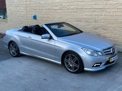 Mercedes-Benz E Class Convertible 3.0 E350 CDI V6 BlueEfficiency Sport Cabriolet G-Tronic Euro 5 2dr