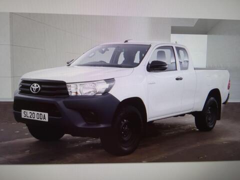 Toyota Hilux Pickup 2.4 D-4D Active Extra Cab Pickup 4WD Euro 6 (s/s) 4dr