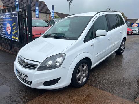 Vauxhall Zafira MPV 1.8 16V Exclusiv Euro 5 5dr