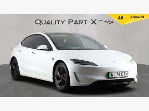 Tesla Model 3 Saloon (Dual Motor) Performance Auto 4WDE 4dr