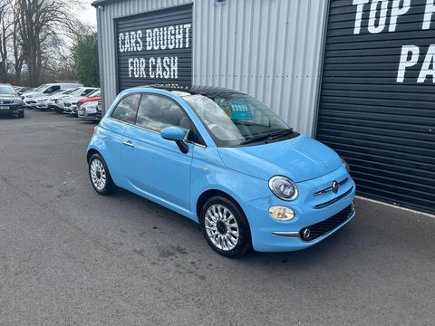 Fiat 500 Hatchback 1.2 Lounge Euro 6 (s/s) 3dr
