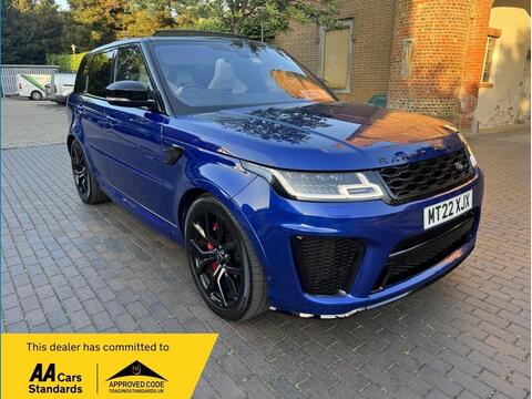 Land Rover Range Rover Sport SUV 5.0 P575 V8 SVR Auto 4WD Euro 6 (s/s) 5dr