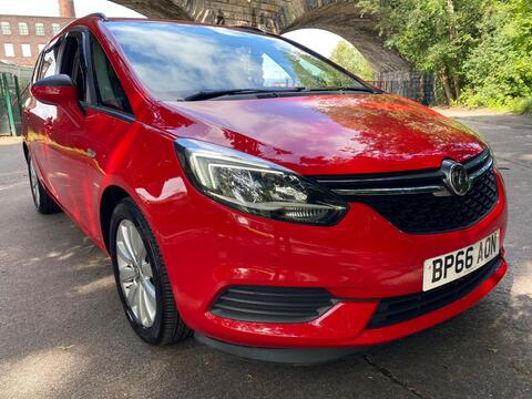 Vauxhall Zafira Tourer MPV 1.4i Turbo Design Euro 6 5dr