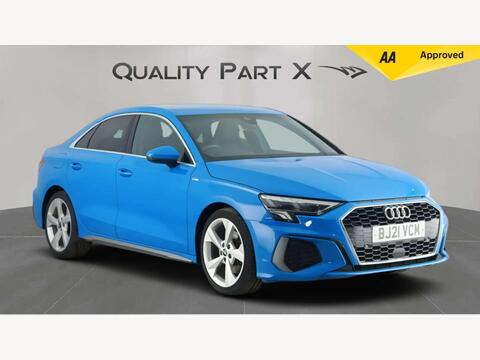 Audi A3 Saloon 1.0 TFSI 30 S line S Tronic Euro 6 (s/s) 4dr